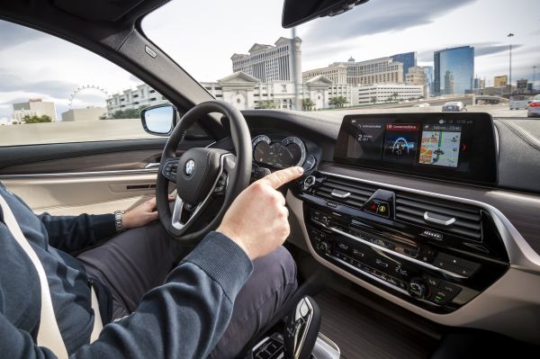 BMW 5-Series at CES