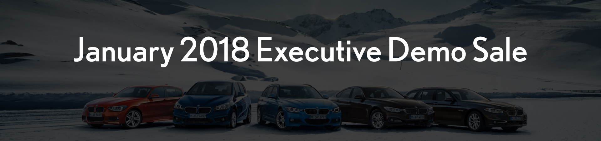 2018 Executive Demo Sale – test page